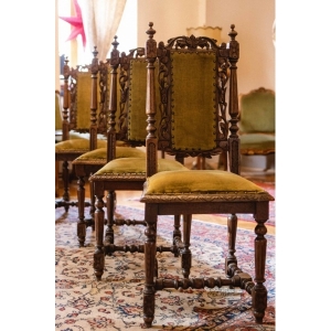 Set 3 scaune stil Renascentist 