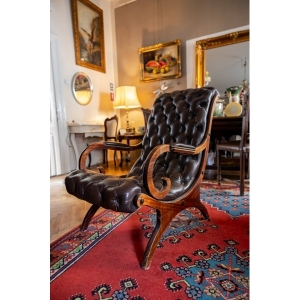 Fotoliu Chesterfield York Slipper